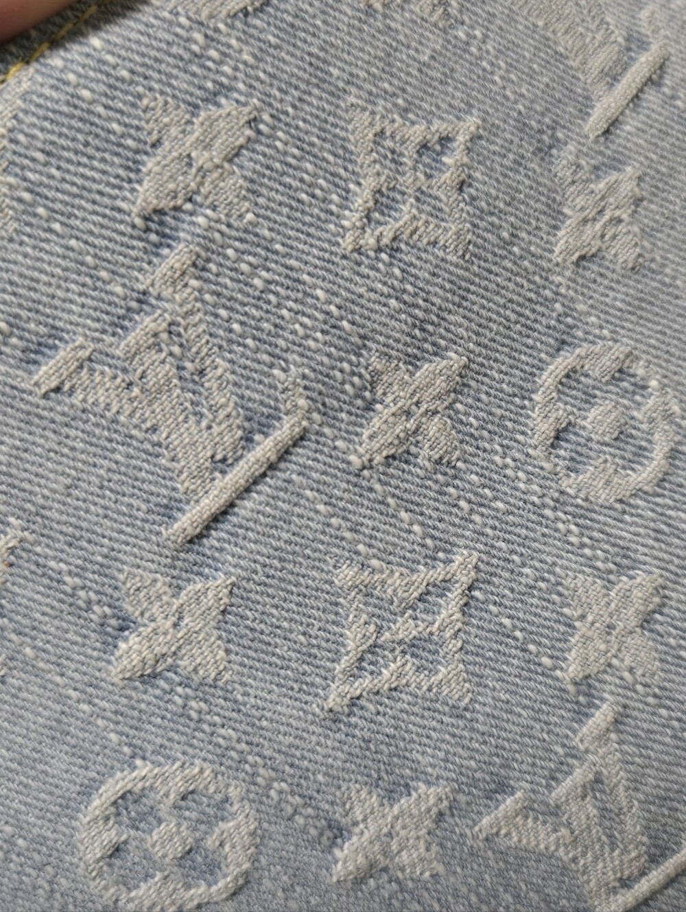 Master Sky Blue Denim Cousins Style Bag - Picture 14 of 16